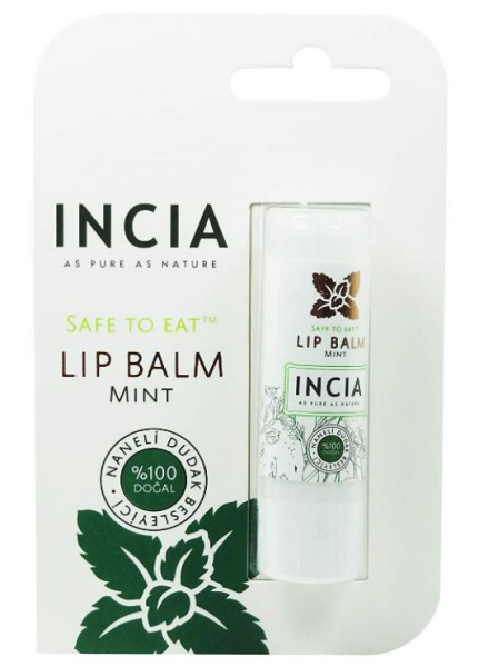 Incia Lip Balm Mint 6gr | Nane Özlü Besleyici Dudak Bakım Kremi
