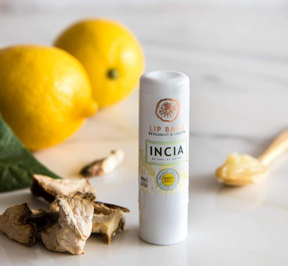 Incia Lip Balm Bergamot & Lemon 6gr | Bergamot Limon Özlü Besleyici Dudak Bakım Kremi
