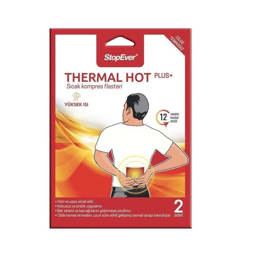 Stop Ever Thermal Hot Plus Sıcak Kompres Flasteri 2 Adet