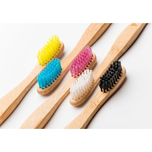 Humble Brush Adult Soft Bambu Diş Fırçası | Mavi