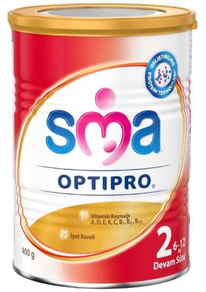 SMA OptiPro 2 400gr | 6-12 Ay Bebek Devam Sütü