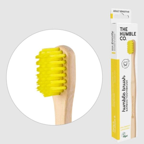 Humble Brush Ultra Soft Bambu Diş Fırçası | Sarı