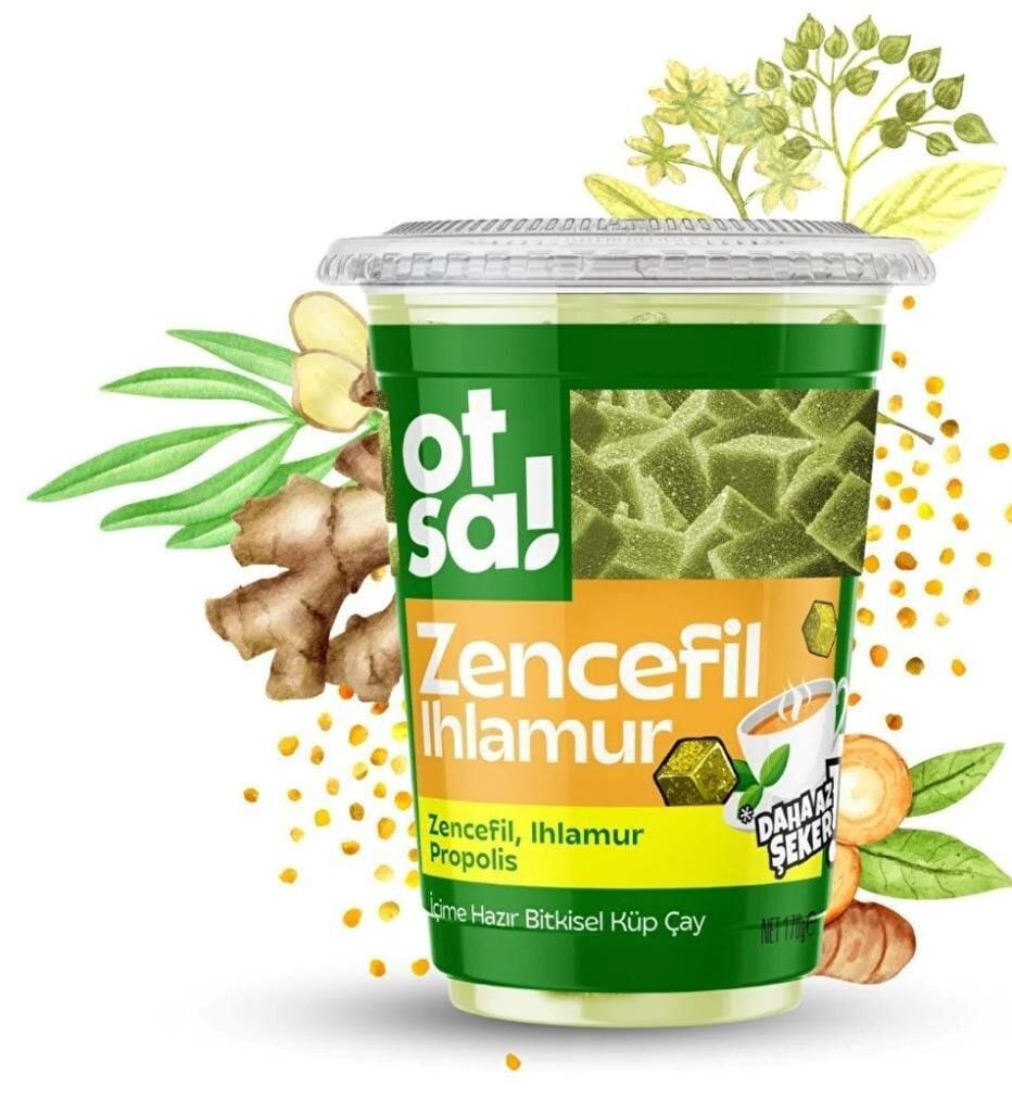Otsa Zencefil ve Ihlamur Bitkisel Destek Çayı 170 g