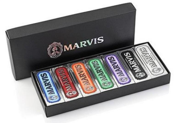 Marvis Diş Macunu Seyahat Seti 7 Adet x 25ml | Black Box