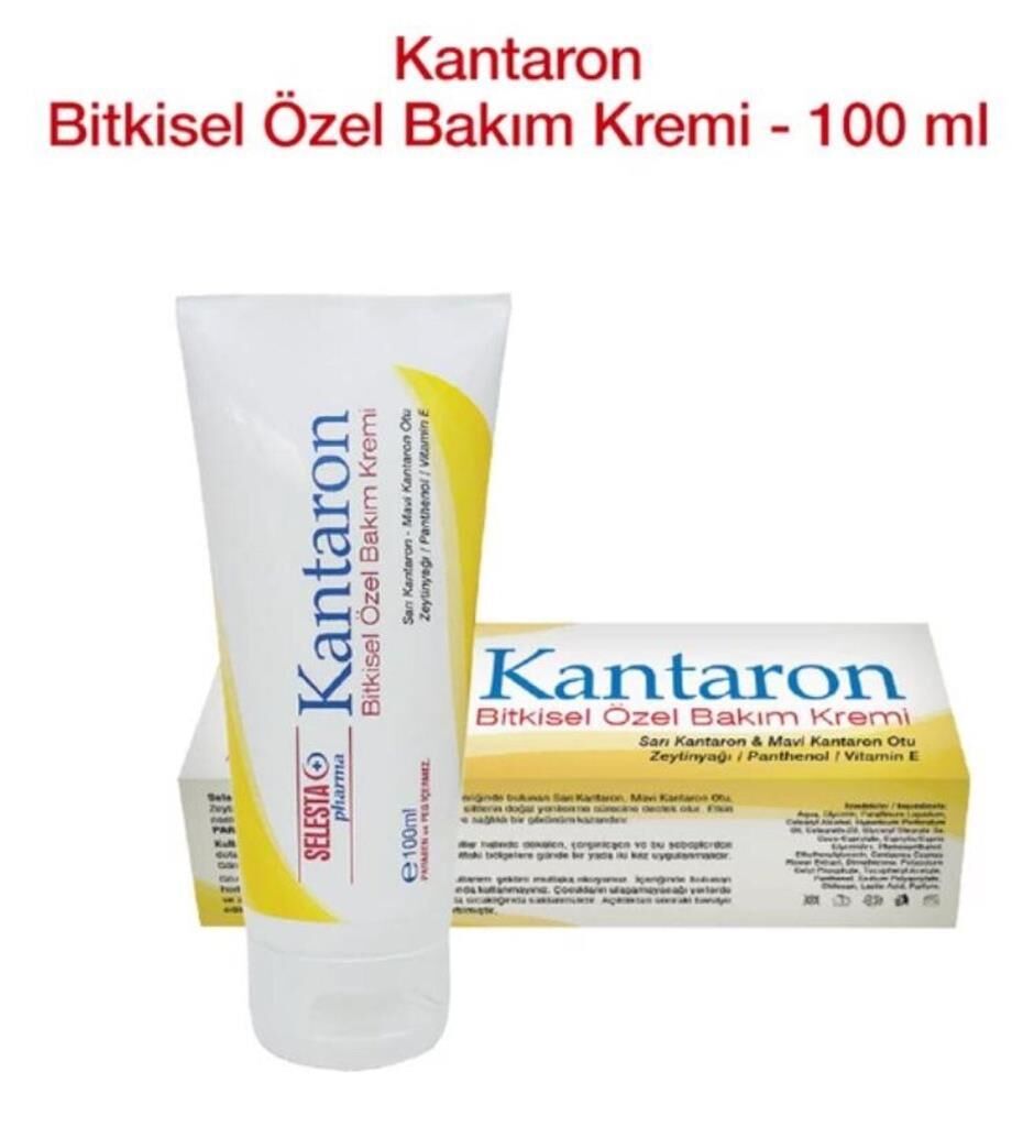 Salesta Pharma Kantaron Bitkisel Özel Bakım Kremi 100 ml
