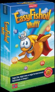 Easyvit Multi Kids Omega-3 Çiğnenebilir Jel 30 Tablet