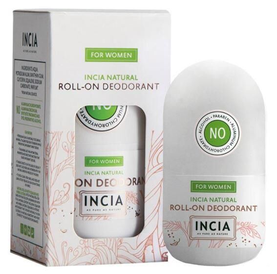 Incia Doğal Roll-On Deodorant 50ml | Kadınlara Özel