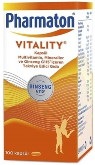 Pharmaton Vitality 100 Kapsül
