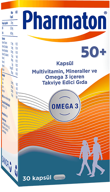 Pharmaton 50 Plus 30 Kapsül