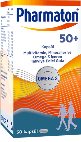 Pharmaton 50 Plus 30 Kapsül