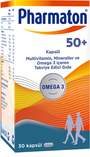 Pharmaton 50 Plus 30 Kapsül