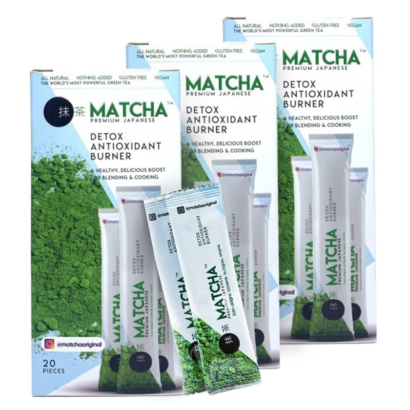 Matcha Premium Japanese Detox Burner 20 Saşe | 3 Adet