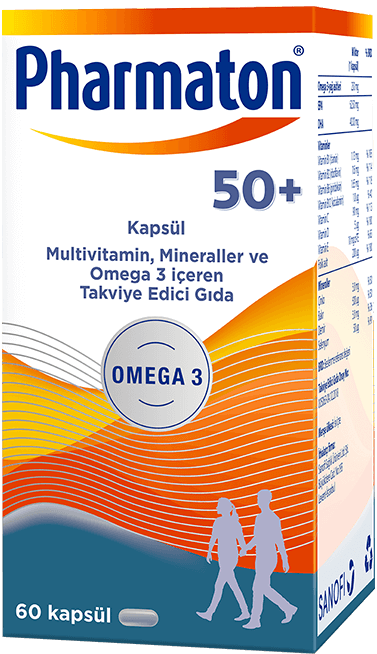 Pharmaton 50 Plus 60 Kapsül