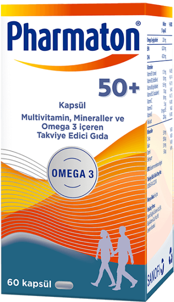 Pharmaton 50 Plus 60 Kapsül