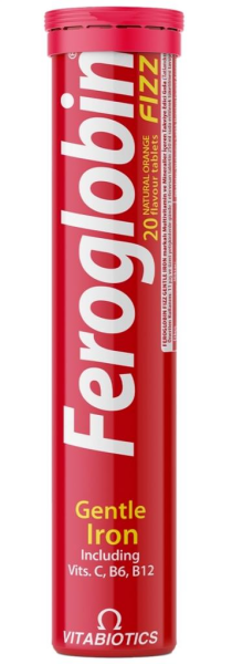 Vitabiotics Feroglobin Fizz Efervesan 20 Tablet