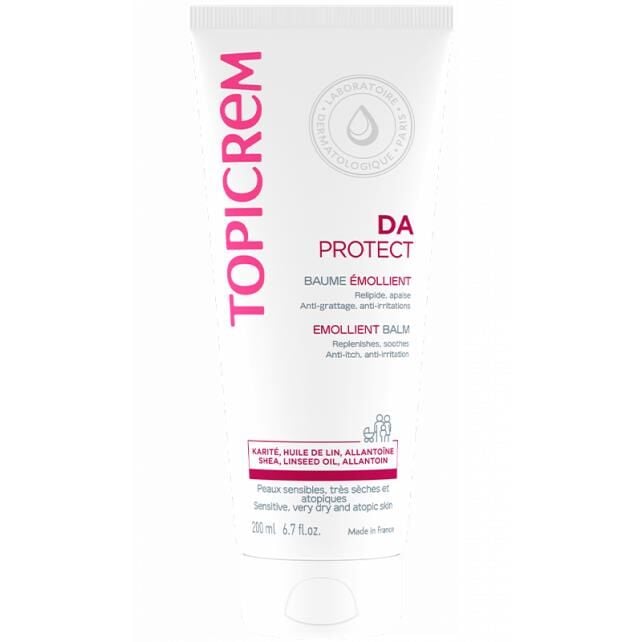 Topicrem DA Emollient Balm 200ml | Kuru ve Hassas Cilt Bakım Kremi