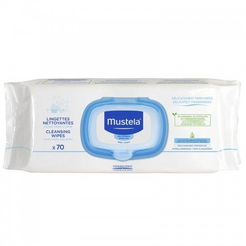 Mustela Clean & Soothing Wipes 70 Adet