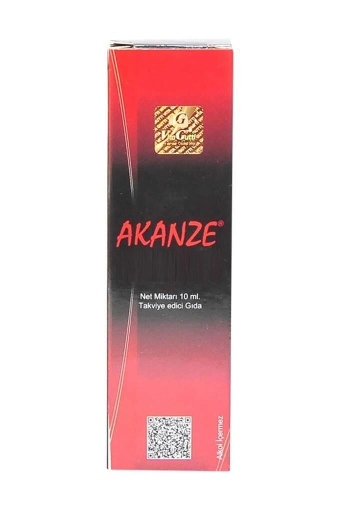 Akanze Ginseng İçeren Sıvı Takviye Edici Gıda 10 ml