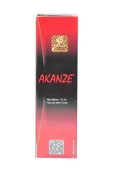 Akanze Ginseng İçeren Sıvı Takviye Edici Gıda 10 ml