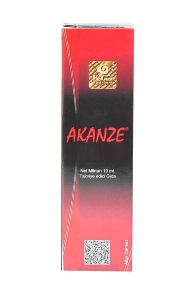 Akanze Ginseng İçeren Sıvı Takviye Edici Gıda 10 ml