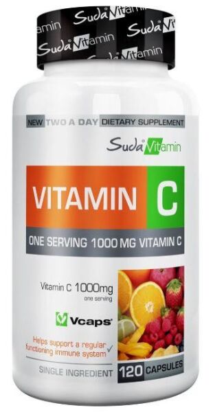 Suda Vitamin C 1000mg 120 Kapsül