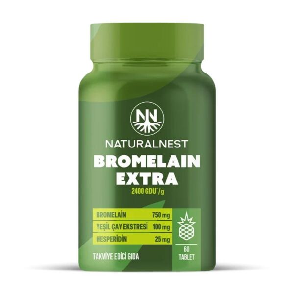 Naturalnest Bromelain Extra 60 Tablet