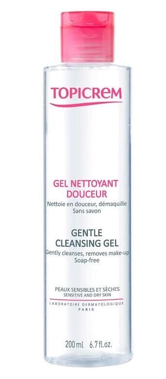 Topicrem Gentle Cleansing Gel Body and Hair 200ml | Saç ve Vücut İçin Hassas Temizlik Jeli