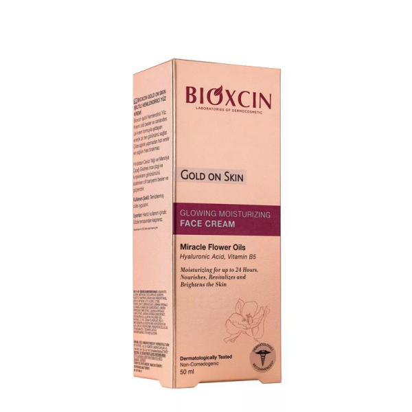 Bioxcin Gold On Skin Face Cream 50 ml | Işıltılı Yüz Kremi