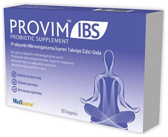 Wellcare Provim IBS Probiyotik 30 Kapsül