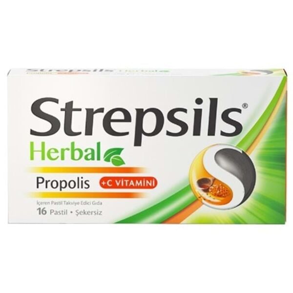 Strepsils Herbal Defence Propolis 16 Pastil