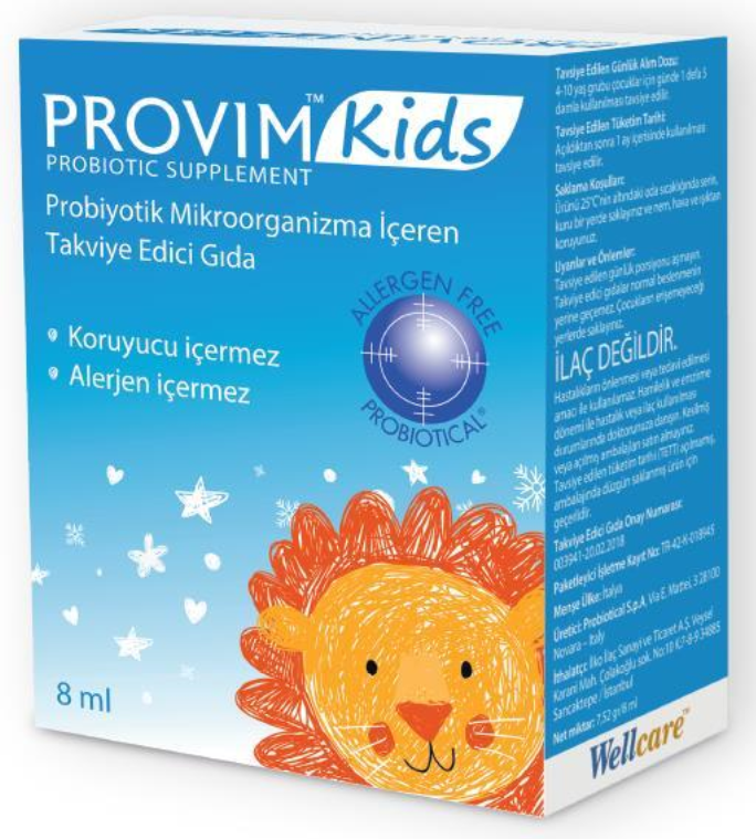 Wellcare Provim Kids Probiyotik Damla 8ml