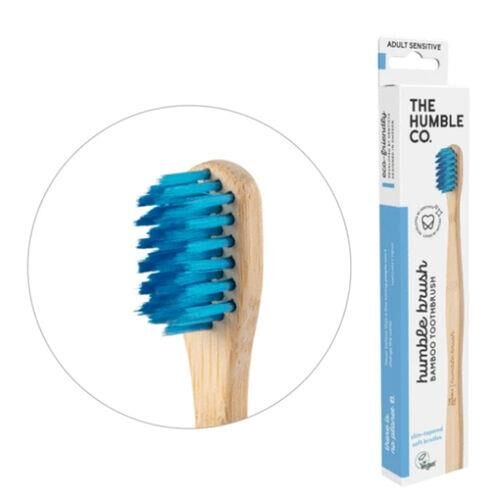 Humble Brush Kids Ultra-Soft Bambu Çocuk Diş Fırçası | Mavi