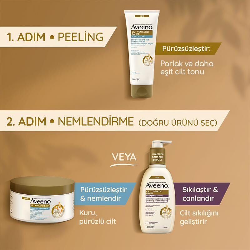 Aveeno Skin Renewal Firming Lotion 300ml | Sıkılaştırıcı Losyon