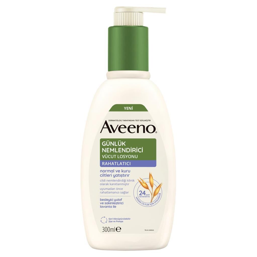 Aveeno Daily Moisturizing Lotion 300ml  | Lavanta Kokulu