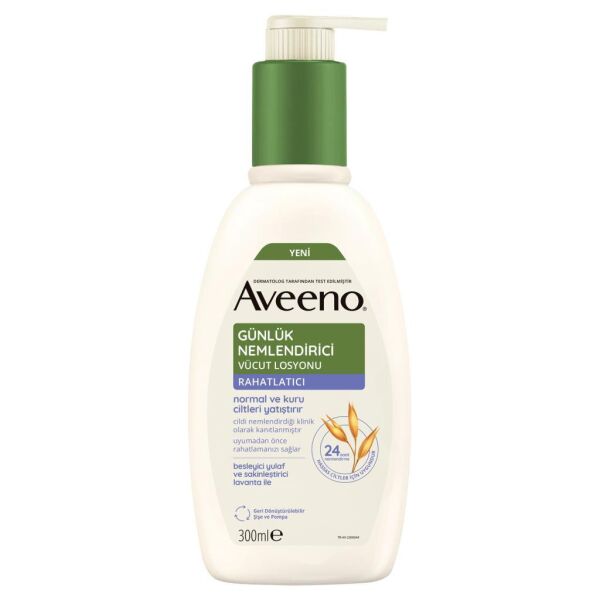 Aveeno Daily Moisturizing Lotion 300ml  | Lavanta Kokulu