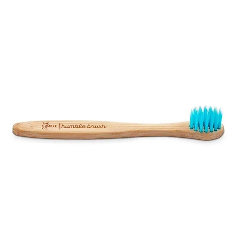 Humble Brush Baby Ultra-Soft Bambu Bebek Diş Fırçası | Mavi