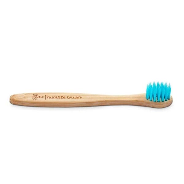 Humble Brush Baby Ultra-Soft Bambu Bebek Diş Fırçası | Mavi