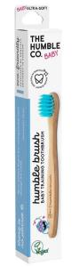 Humble Brush Baby Ultra-Soft Bambu Bebek Diş Fırçası | Mavi