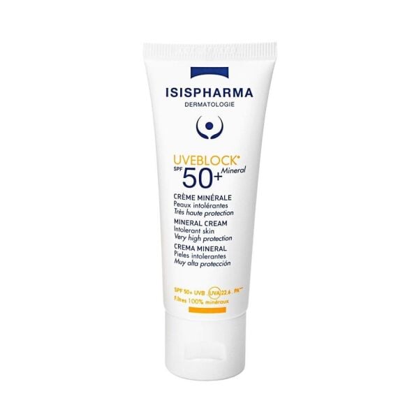 Isis Pharma Uveblock SPF50+ Mineral Cream 40ml