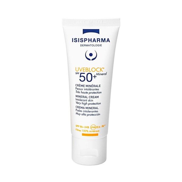 Isis Pharma Uveblock SPF50+ Mineral Cream 40ml